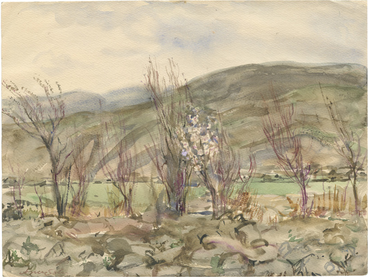 Аристова Ирина Фёдоровна. Весной в горках 